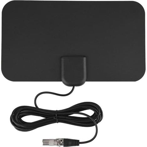 Antenne intérieure pour une réception HDTV optimale (25 dB) - noire (1/5)