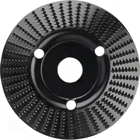 Disco de amolado eléctrico para corte de madera, herramienta de pulido, amoladora angular de acero con alto contenido de carbono, almohadilla de pulido para carpintería (1/4)