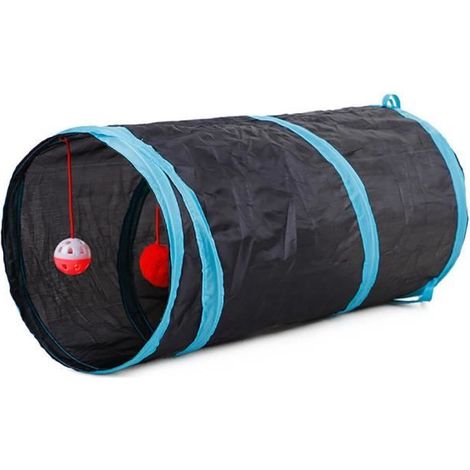 Tunnel de jeu de chat d\'animal familier chat drôle de chat long jeu de jouet de chaton ABP65