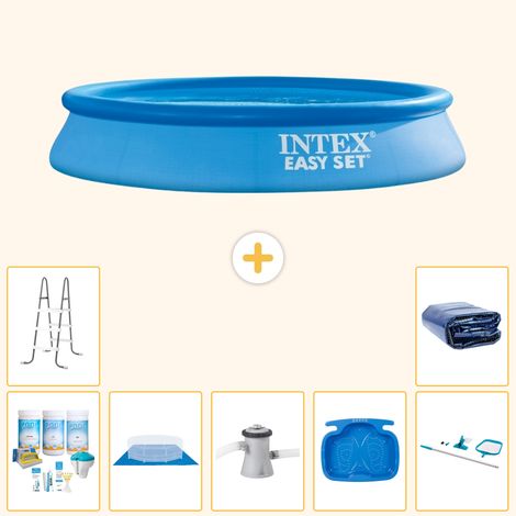 Intex Piscine Easy Set Ronde - 305x61 cm - 8-pièces S20325 (1/5)