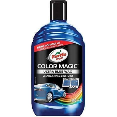 TURTLE WAX CIRE COLORANTE BLEU MARINE 500ML COLOR MAGIC ULTRA BLUE ÉMULSION DE CIRE / CIRE (1/3)
