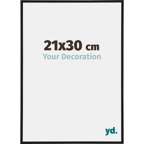 yd. - Cadre photo 21x30 - Noir Mat - Plastique - Annecy