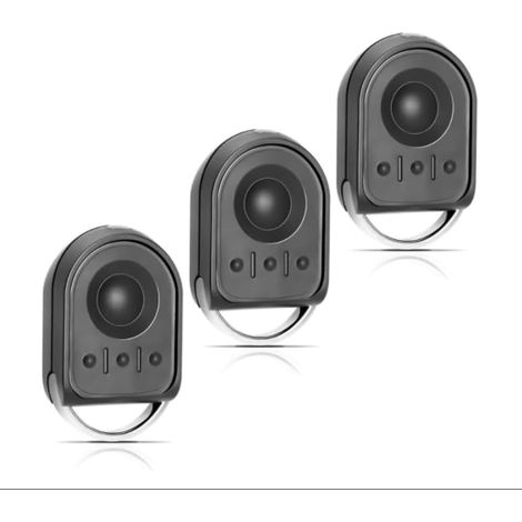 3 x 433.42 MHz Remote Control Gate for 1841026, 1841064, 4 Rolling Code Buttons, Gate Remote Control for K-Go 4, K-tis 2/4, K-tis NS 2/4 (1/5)
