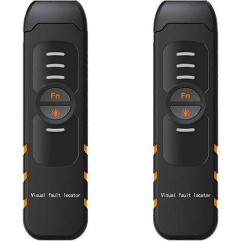2X Wattmètre optique portable 30 mW, stylo testeur de fibre optique VFL à lumière rouge, localisateur visuel de défauts, portée 30 km (1/4)