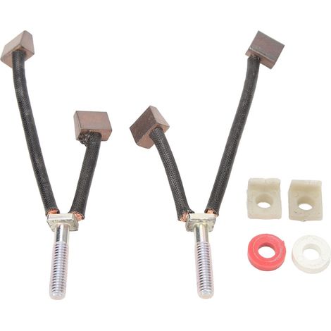 Kit de balais de charbon pour moteur de quad, compatible avec treuil de 2000 à 5000 lb, en métal (1/5)