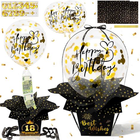 Boîte surprise anniversaire cadeau,Tirette pour l'argent liquide,Coffret cadeau argent,Boîte surprise,boîte cadeau surprise pour anniversaire, Noël, Saint-Valentin (1/5)