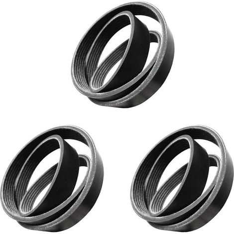 Trois courroies de ventilateur/courroies serpentines pour moteur de voiture compatibles avec les modèles Ranger 2.2L Everest 2011- : 7PK3143 FB3Q-6C301-GA FB3Q6C301GA (1/5)