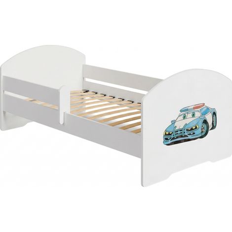 Lit d'enfant LUK avec balustrade 70x140 Police