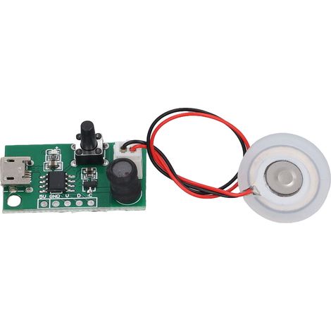 2-W-Zerstäuberscheibe, USB-Luftbefeuchtermodul, hohe Sprühmenge, geräuscharm, 5-V-DIY-Zerstäuberplatte (1/5)