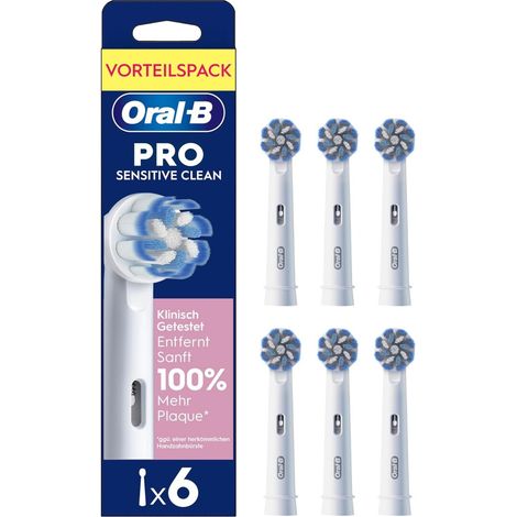 Oral-B Pro Sensitive Clean 6er Aufsteckbürsten