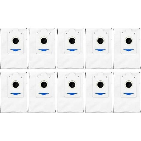 Packung mit 10 Ersatzbeuteln für DEEBOT X2 Omni X2 Pro-AquaForge Staubsauger (1/5)