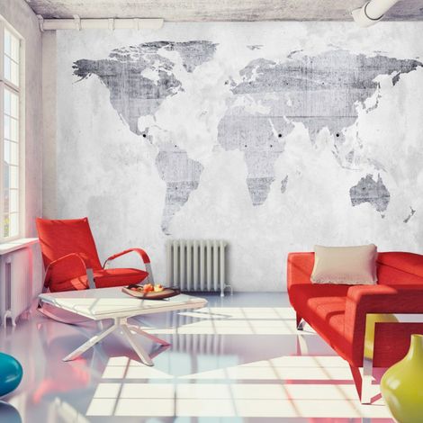 Papier Peint "Concrete Map" 70 x 100 cm (1/2)