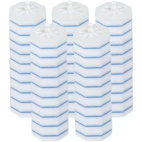 QORVA-60 brosses WC jetables, compatibles avec les recharges de bâtonnets nettoyants Clorox (1/4)
