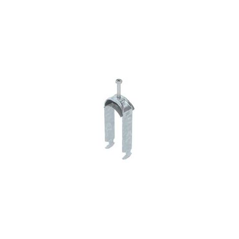 OBO Bettermann Abrazadera de estribo 2056 doble 34-40mm Acero galvanizado en caliente, 1186237