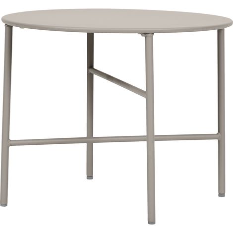 Pesetos Table de jardin, Ø50 cm, gris. (1/4)