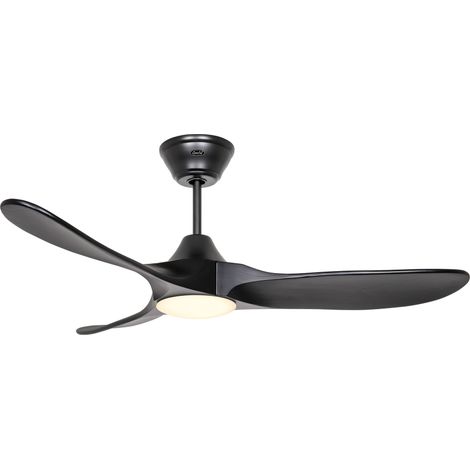 DC Ceiling Fan Eco Genuino Black 122 LED