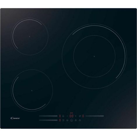 Candy CI633MCBB plaque à induction noire 60 cm 7200W