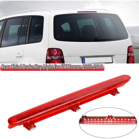 Zoternen Troisième feu stop, lampe à queue à LED étanche Remplacement de la lumière à montage élevé pour VW Touran 02.2003-05.2010, 1T0945097A