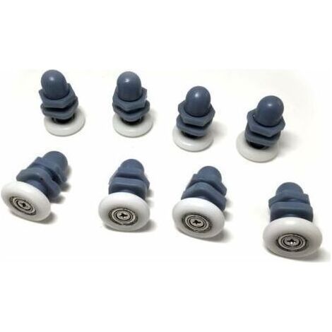 10 pièces Porte de douche coureurs/roues/poulies/guides 20 mm Diamètre--TRIMEC (1/4)