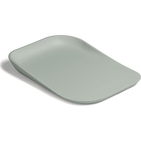 hauck Change N Clean, Verde Salvia - Fasciatoio Neonato 50 x 70 cm con Bordi Rialzati - dalla Nascita fino a 25 kg - Idrorepellente e Facile da Pulire - Privo di Sostanze Nocive