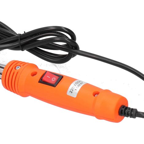 Fer à Souder Coudé avec Interrupteur, Poignée Anti-Chaleur, 16A 220V Prise EU pour Réparations
