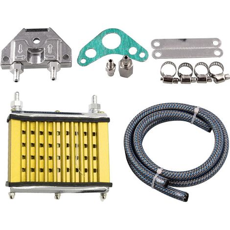 Universeller Motorölkühler für Motorräder mit 50 cm³, 70 cm³, 90 cm³, 110 cm³ und 125 cm³ Hubraum