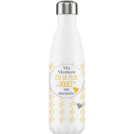 Bouteille isotherme en inox Maman La plus douce