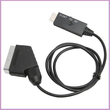 Convertisseur 1080P Plug and Play, prend en charge le magnétoscope VHS, l\'enregistreur DVD, l\'alimentation USB (1/4)