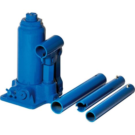 SW-Stahl 20602L Stempelwagenheber, 5 t I Wagenheber hydraulisch I Kompakt-Wagenheber I hydraulischer Stempel Heber 5 Tonnen I Werkstatt Wagenheber I Autoheber hydraulisch
