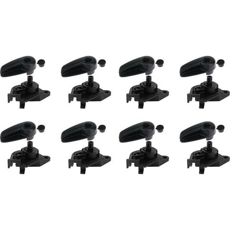 Huit tiges de poignée de déverrouillage de capot et supports de montage pour Ford Fusion/Mondeo et MKZ 2013-2016 (DS7Z-99042C74-A DS7Z-16B626-C) (1/3)