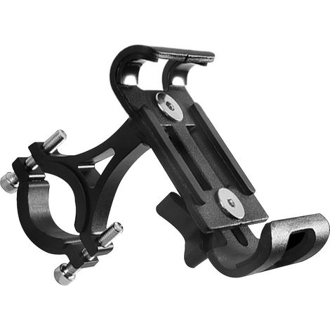 Support téléphone en alliage d'aluminium pour VTT / vélo électrique / moto, support de navigation