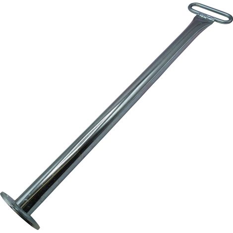 Trailer Leg Support Tube 34MM x 600MM (Prop Stand Corner Steady Zinc Plated) (1/5)