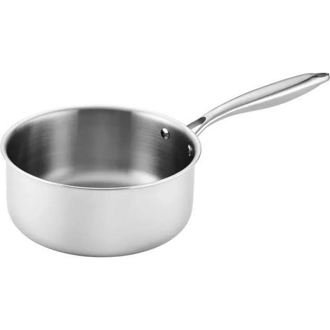 Casserole Ø 22cm Lumia Tri-Ply 2,5mm Acier 18/10 Pradel Excellence (1/5)