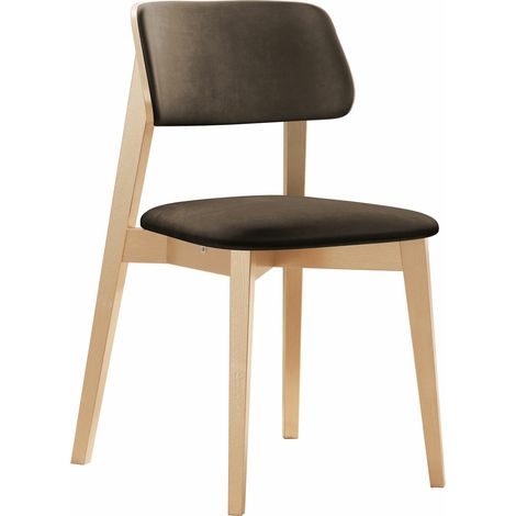 Silla Dearborn 100, Haya, 80x46x49cm, Tapiz, De madera, Madera