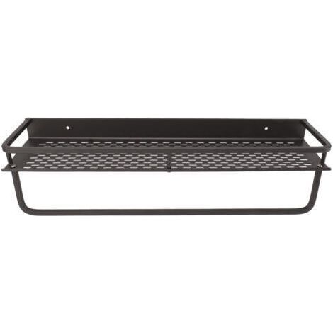 Caddie de Douche Gris tagère de Rangement de Douche Facile à Installer en Alliage d'aluminium Accessoire de Douche de Grande capacité pour Salle de Bain Maison 50 cm / 19,7 pouces (1/4)
