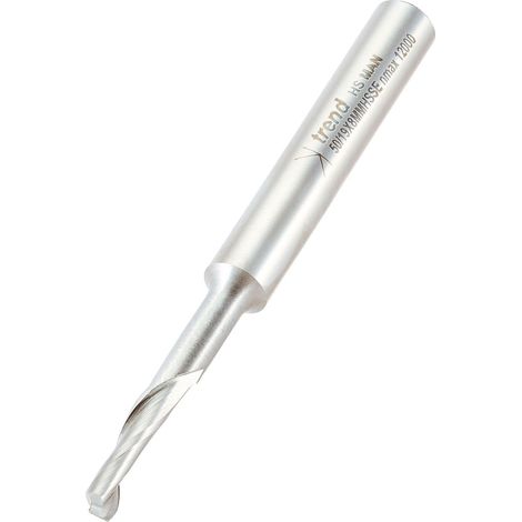 Trend 50/19 x 8mm HSSE Steel Helical Plunge Cutter Bit – 5mm Diameter, 16mm Cutting Depth, 80mm Length (1/5)