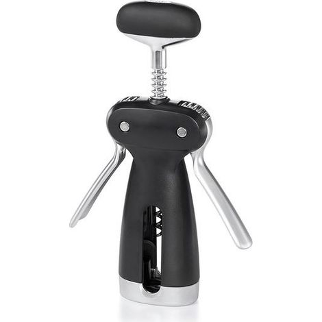 Cavatappi in Acciaio Inox ad Ali con Tagliacapsule Rimovibile Good Grips - OXO 3113400 (1/5)