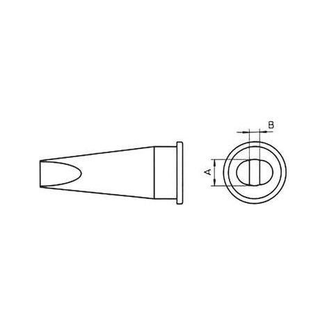 Weller LHT-C Punta de soldador metálica 3,2 mm