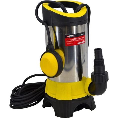 POMPA AWTOOLS INOX PER ACQUE SPORCHE CON GALLEGGIANTE 750W Q1DP
