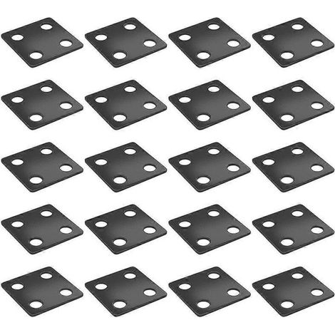 10 paires de boucles parallèles à 4 trous pour ventilateur, boucle fixe - 2 (1/5)