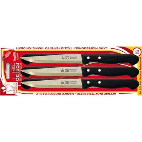 COLTELLI DA BISTECCA Lama 11 cm - Blister 6 Pezzi