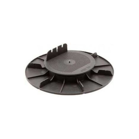 Sud Bois – Plot réglable à vérin 20/30mm – PVC renforcé pour lambourdes – Charge jusqu'à 1000 kg – Installation facile sur terrain stabilisé (1/4)