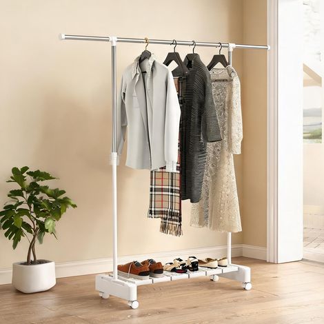 Porte-manteau en acciaio inossidabile ABS 159 x 42 x 168 cm (1/5)