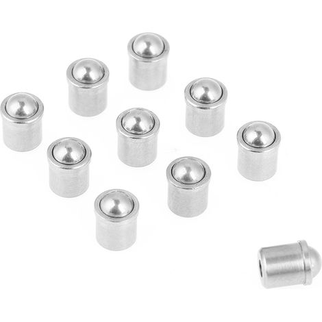10pcs 304 Stainless Steel Push Fit Ball Spring Plunger 67mm Body Accessories Set Tool Kit