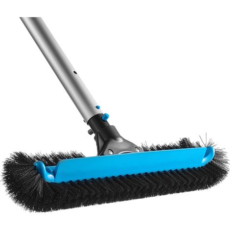Tête de brosse pour piscine, 508 mm, poils nylon et connecteur aluminium, incurvée robuste pour murs de piscine enterrée ou hors sol, manche non inclus. (1/5)