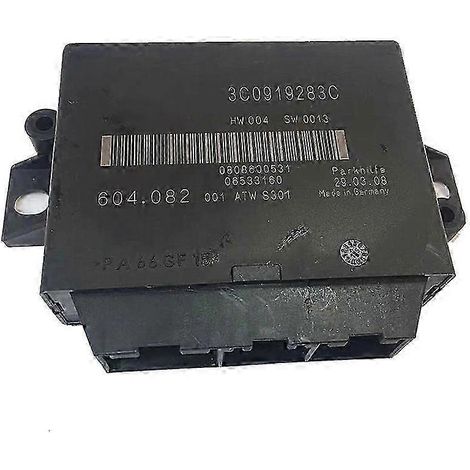 3C0 919 283C 3C0919283C Module radar de stationnement/module d'aide au stationnement, compatible avec les modèles de voitures 2006-2008.