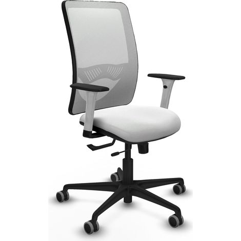 Sedia da ufficio piqueras y crespo Zulema bianco ruote 65 mm (1/2)