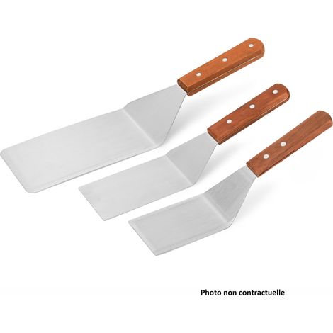 Spatule Inox avec Manche en bois L 29 cm - Pujadas (1/2)
