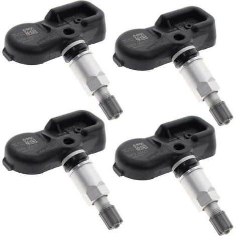 4 Pièces Capteur TPMS, Métal, Noir, Compatible CT ES GX NX RC 2014+ (1/5)