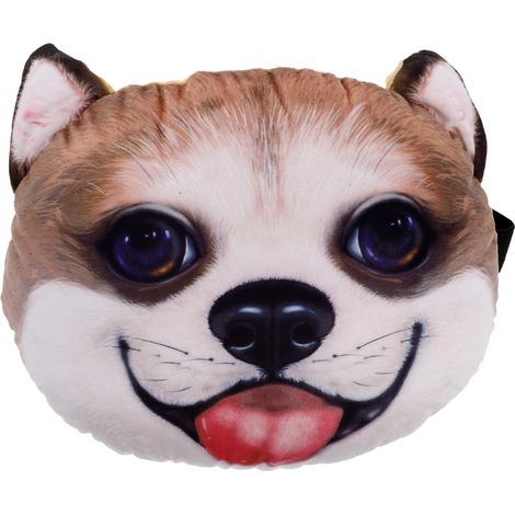 Coussin Voiture Appui-tête 3D Motif Chien Corgi Doux Polyester Rembourré pour Soutien Cervical Conducteur Usage Automobile Adulte (1/5)
